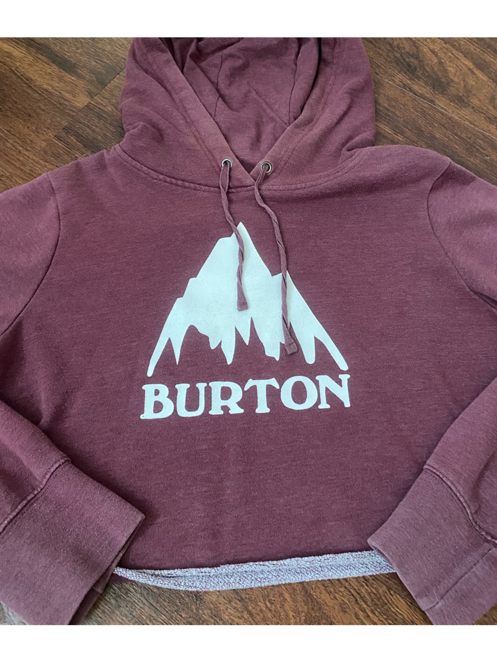 Burton cropped hoodie!